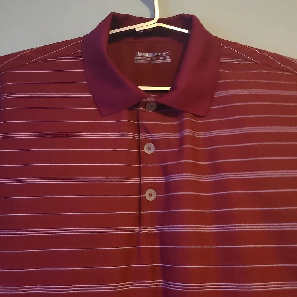 Nike golf dry fit polo t-shirt sz.M